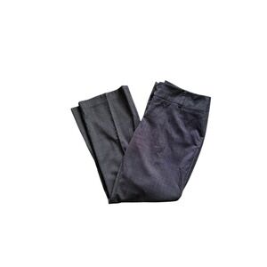 7th Avenue NY&Co Dress Pants Womens 14 Petite Gray Bootcut Career Stretch
